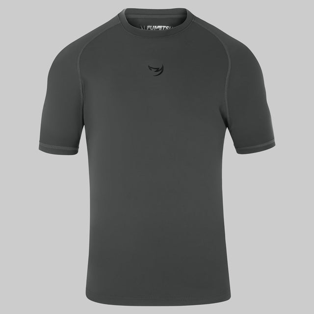 Fumetsu Origins Short Sleeve Rash Guard Grey at Bytomic Trade and Wholesale