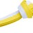 Hayashi Karate belt twotone orangegreen White - Yellow 220 cm at Bytomic Trade and Wholesale