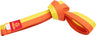 Hayashi Karate belt twotone orangegreen Yellow - Orange 220 cm at Bytomic Trade and Wholesale