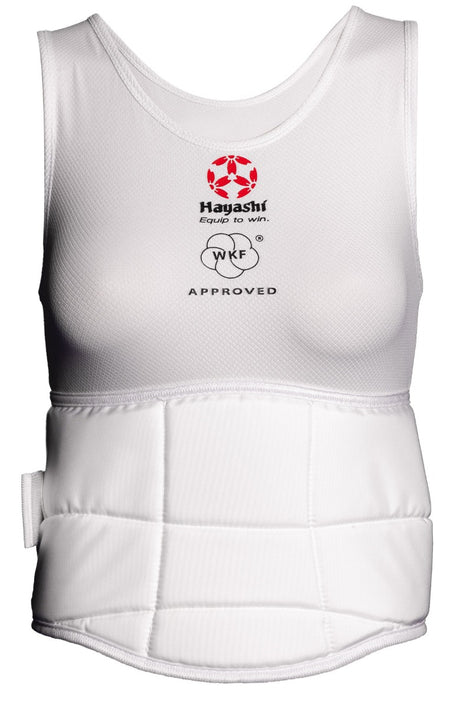 Hayashi Chest guard “Essential” for women White S at Bytomic Trade and Wholesale