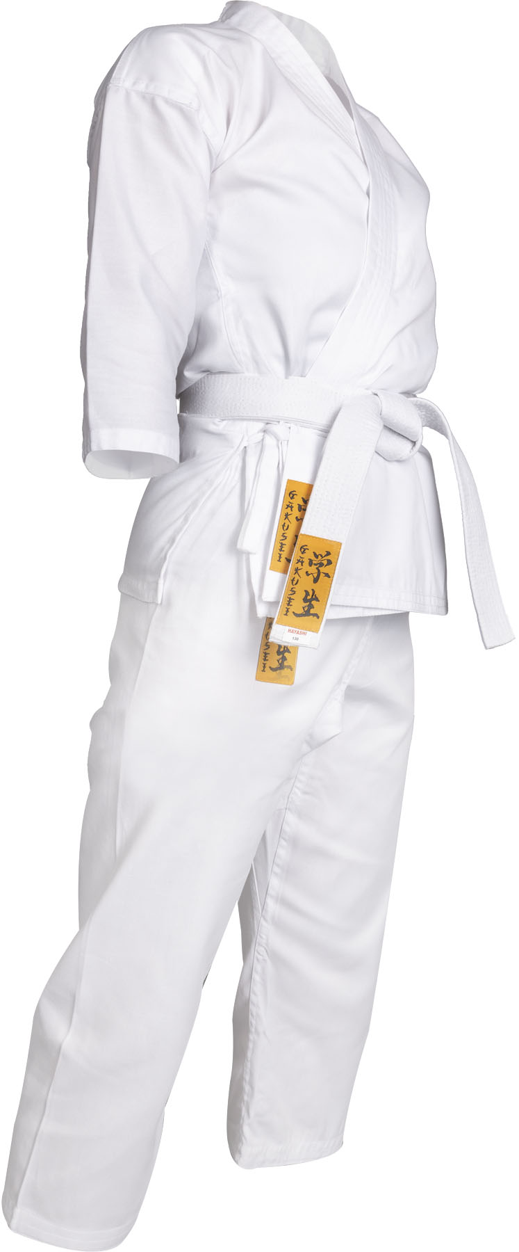 Hayashi KarateGi “Gakusei” White 100 cm at Bytomic Trade and Wholesale