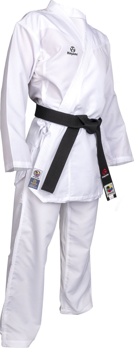 Hayashi KarateGi “Premium Kumite” White 130 cm at Bytomic Trade and Wholesale