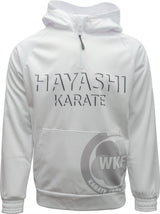Hayashi Hoodie “WKF Shade” White XL at Bytomic Trade and Wholesale