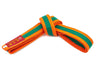 Hayashi Karate belt twotone bluepurple Orange - Green 220 cm at Bytomic Trade and Wholesale