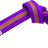 Hayashi Karate belt twotone bluepurple Purple - Brown 220 cm at Bytomic Trade and Wholesale