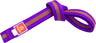 Hayashi Karate belt twotone bluepurple Purple - Brown 220 cm at Bytomic Trade and Wholesale