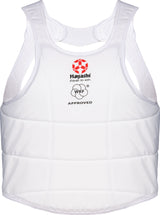 Hayashi Chest guard (WKF approved) White XL at Bytomic Trade and Wholesale