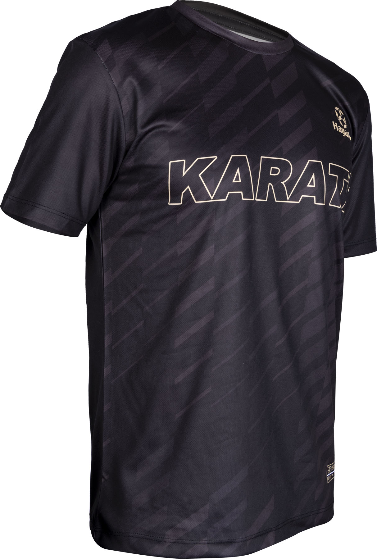 Hayashi TShirt “Champion” blackgold at Bytomic Trade and Wholesale