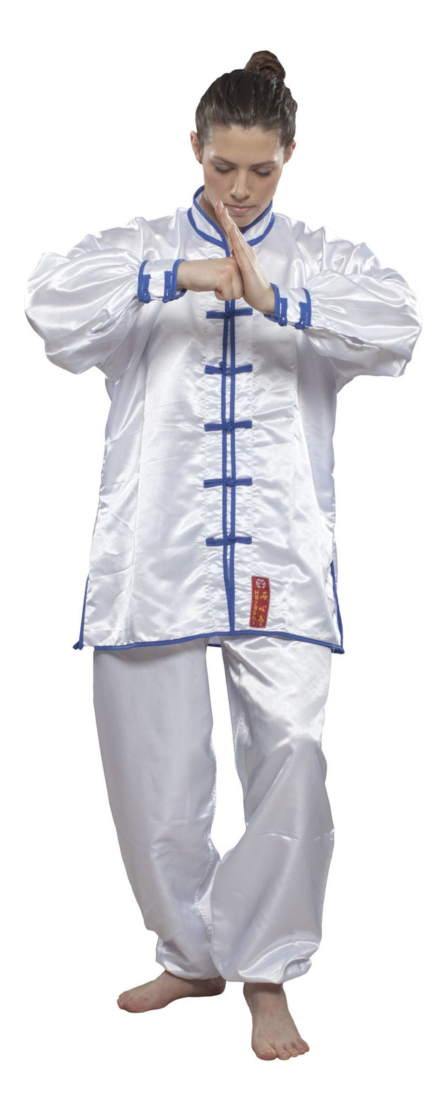 Hayashi Tai Chi/Wushu Uniform White 160 cm at Bytomic Trade and Wholesale