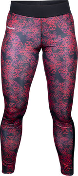 Hayashi Leggings tights “Flowers” blackred at Bytomic Trade and Wholesale