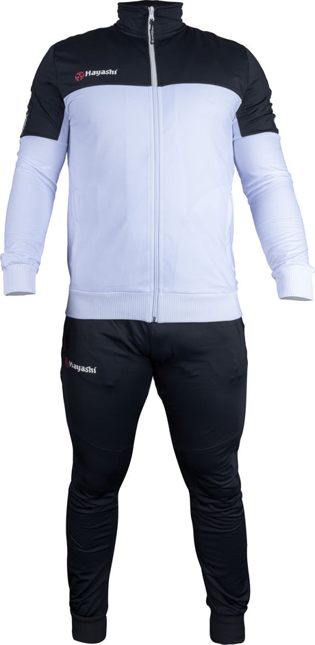 Hayashi Tracksuit “Bounce” Black/Red Black - White 140 cm 140 at Bytomic Trade and Wholesale