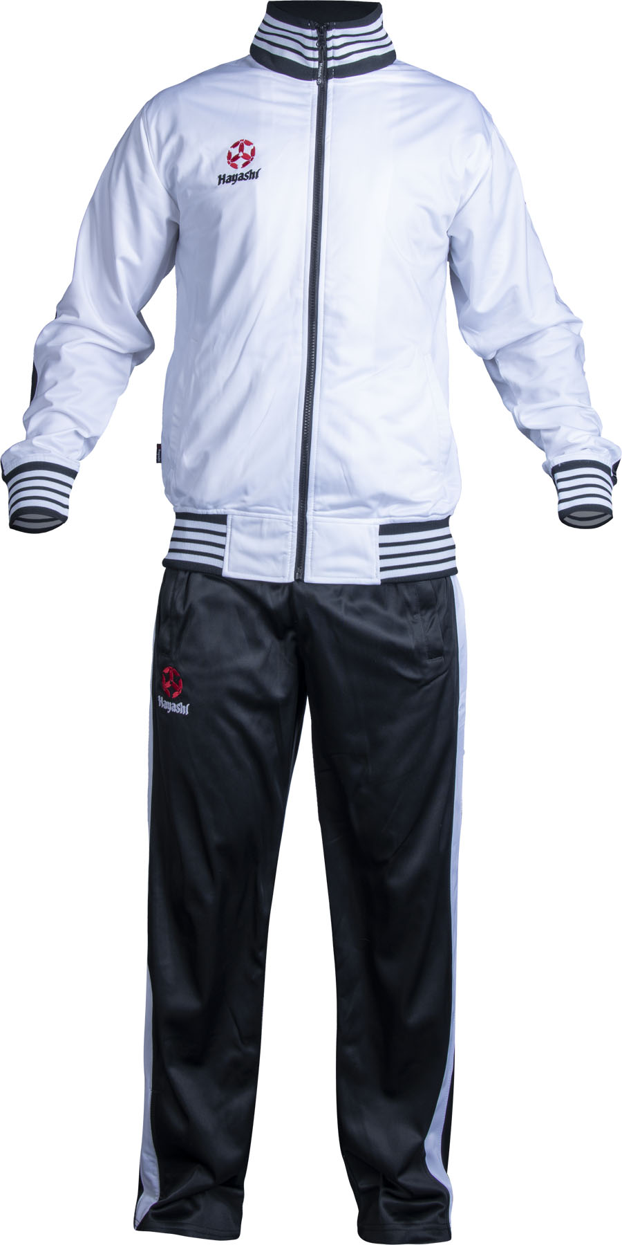 Hayashi Tracksuit for Kids = blackwhite Black - White 128 cm 128 at Bytomic Trade and Wholesale