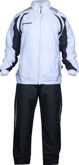 Hayashi Tracksuit = bluewhite White - Black 140 cm XXS at Bytomic Trade and Wholesale