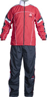 Hayashi Tracksuit with black pants = redblack Red - Black 128 cm 128 at Bytomic Trade and Wholesale