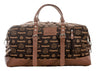 Hayashi Weekender travel bag 60 cm x 30 cm x 30cm Brown at Bytomic Trade and Wholesale