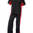 Manus Kickboxing uniform “Eclipse” = blackgray Black - Red 130 cm 130 at Bytomic Trade and Wholesale