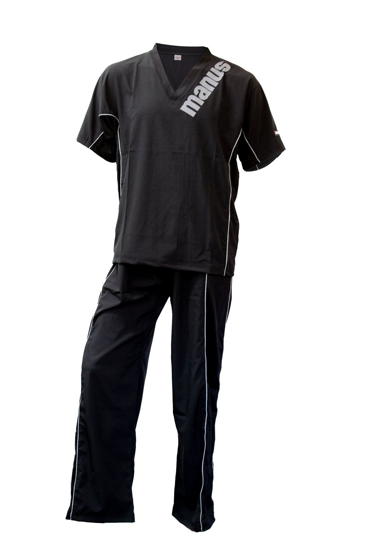 Manus Kickboxing uniform “Eclipse” = blackgray Black - Gray 130 cm 130 at Bytomic Trade and Wholesale