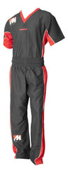 Manus Kickboxing uniform “Airtex” = blackred Black - Red 190 cm XL at Bytomic Trade and Wholesale