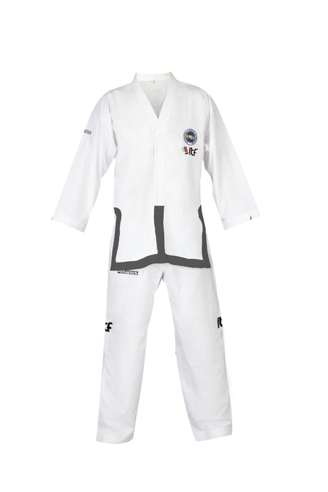 Manus TaekwonDo Dobok “Master” (1st 3rd Dan) White 160 cm at Bytomic Trade and Wholesale