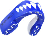 SAFEJAWZ Mouth guard “Extro Fangz” junior Blue - White at Bytomic Trade and Wholesale