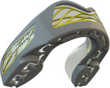 SAFEJAWZ Mouth guard “Nitro” blackred Senior Gray - Yellow at Bytomic Trade and Wholesale