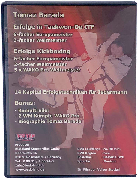 TOP TEN Advanced Supersparring with Tomaz Barada (DVD 90min) at Bytomic Trade and Wholesale