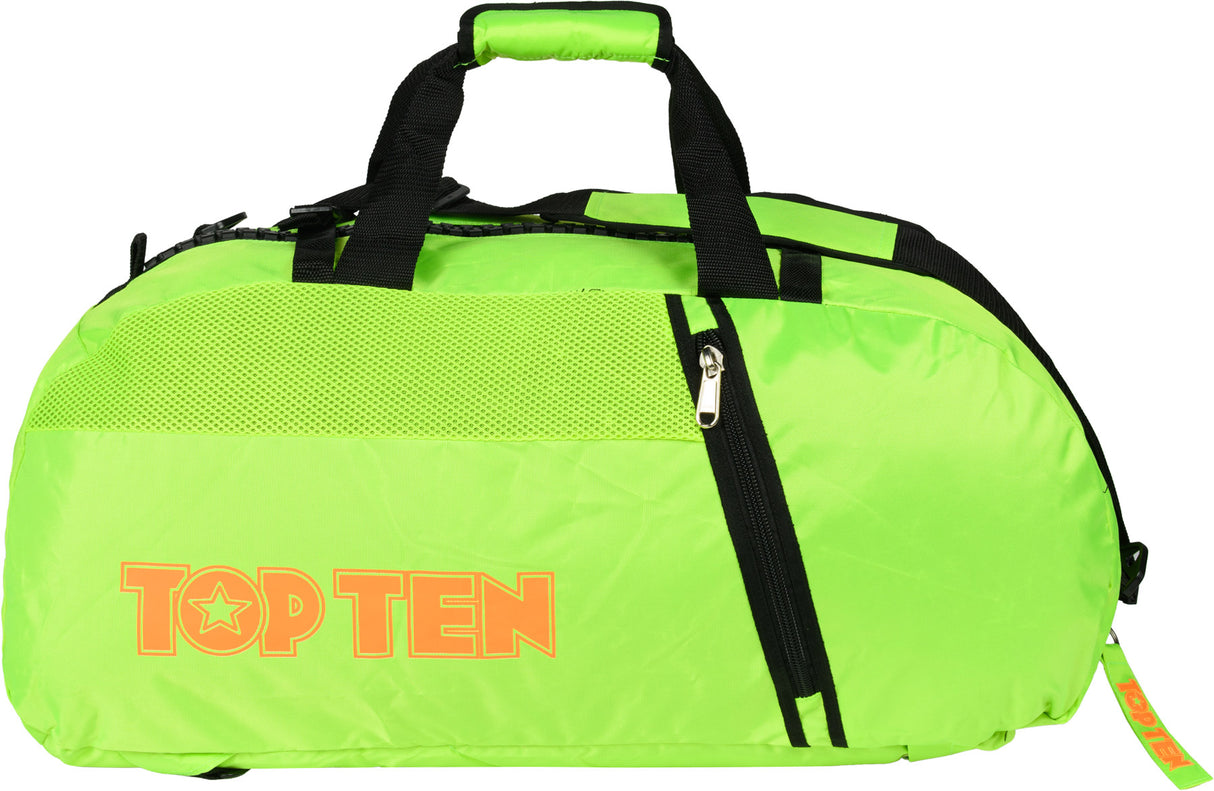 TOP TEN BackpackSportsbag combination “Black” blackblack approx. 55cm x 29cm x 27cm at Bytomic Trade and Wholesale