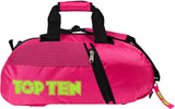 TOP TEN BackpackSportsbag combination “Black” blackblack approx. 55cm x 29cm x 27cm at Bytomic Trade and Wholesale