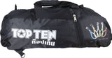 TOP TEN BackpackSportsbagDufflebag combination “Aisun” approx. 67 cm x 36 cm x 33 cm Black at Bytomic Trade and Wholesale