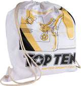 TOP TEN Drawstring bag “TOP TEN” White at Bytomic Trade and Wholesale