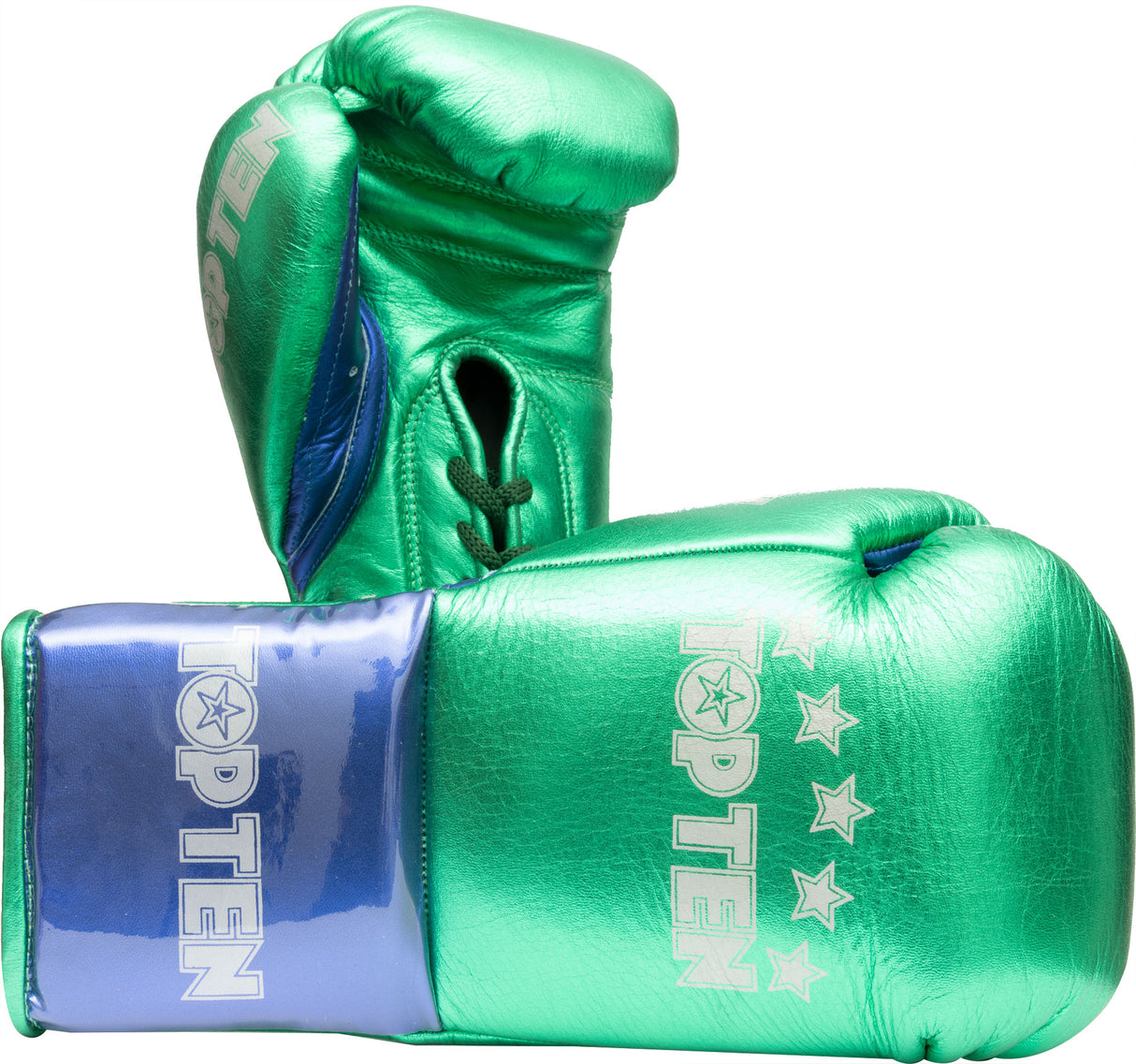 TOP TEN Boxing gloves “Pro MX” bluegreen 10 oz XLCut Green at Bytomic Trade and Wholesale