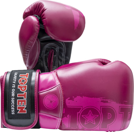 TOP TEN Boxing Gloves “Power Ink Dual” 12 oz Pink at Bytomic Trade and Wholesale