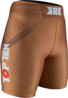 TOP TEN MMA Compression shorts women “BRAVE Fight Night” Brown M at Bytomic Trade and Wholesale