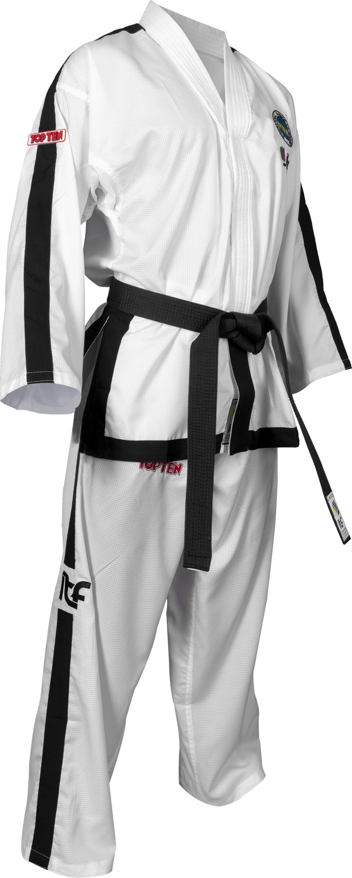 TOP TEN Master Instructor Dobok “Air Deluxe” White 160 cm at Bytomic Trade and Wholesale