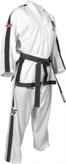 TOP TEN TaekwonDo Instructor Dobok “Diamond” (4th 6th Dan) (ITF approved) White 160 cm at Bytomic Trade and Wholesale