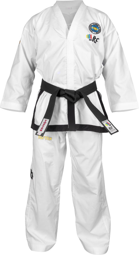 TOP TEN TaekwonDo Master Dobok “Premium Gold” (ITF approved) at Bytomic Trade and Wholesale