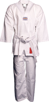 Hayashi TaekwonDo Dobok “Taeguk” (without print on the back) White 110 cm at Bytomic Trade and Wholesale