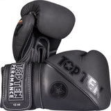 TOP TEN Boxing gloves “4select” Leather 16 oz Black - Black at Bytomic Trade and Wholesale