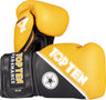 TOP TEN Boxing gloves “4select” Leather 16 oz Orange - Black at Bytomic Trade and Wholesale