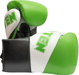 TOP TEN Boxing gloves “Pro X” greenwhite 12 oz Green - White at Bytomic Trade and Wholesale