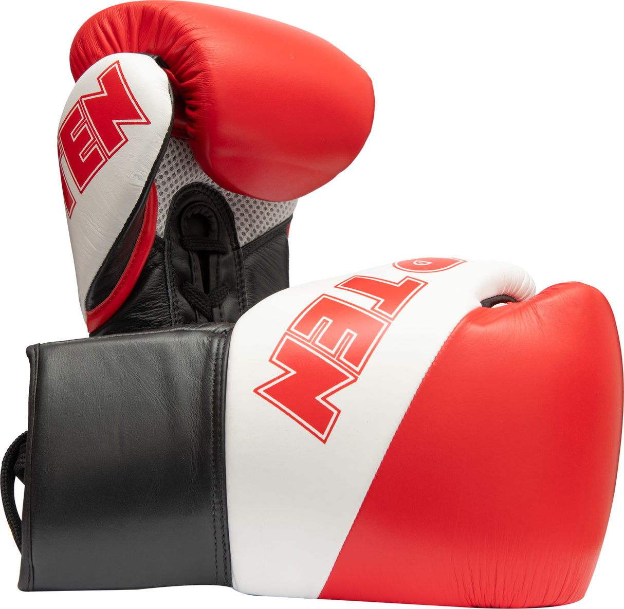 TOP TEN Boxing gloves “Pro X” greenwhite 12 oz Red - White at Bytomic Trade and Wholesale