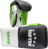 TOP TEN Boxing Gloves “Profi Tricolor” 8 oz blackgold Black - Green at Bytomic Trade and Wholesale