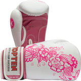 TOP TEN Boxing Gloves for women “Ultimate Woman Fight” 10 oz blackpink White - Pink at Bytomic Trade and Wholesale