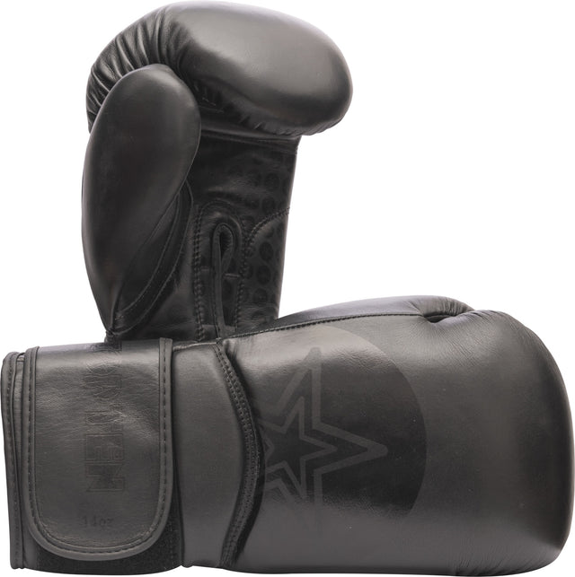 TOP TEN Boxing gloves “Wrist Star” blackblack 16 oz Black - Black at Bytomic Trade and Wholesale
