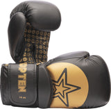 TOP TEN Boxing gloves “Wrist Star” blackblack 16 oz Black - Gold at Bytomic Trade and Wholesale