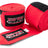 TOP TEN HandWrap elastic boxing bandage 5 cm x 450 cm Red at Bytomic Trade and Wholesale