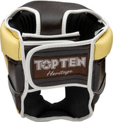 TOP TEN Head Guard “Heritage” with chin and cheekbone protection at Bytomic Trade and Wholesale