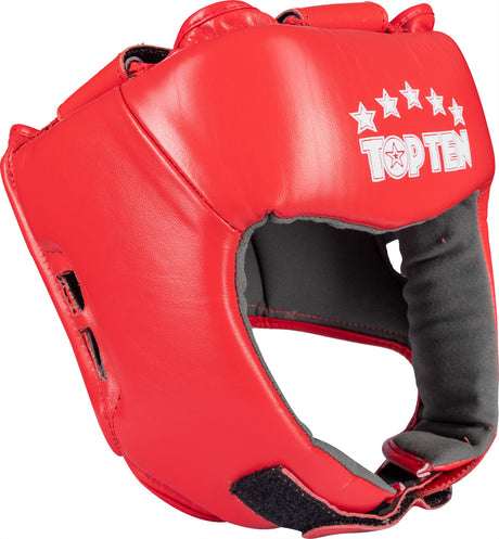 TOP TEN Head Guard “Competition” Red M at Bytomic Trade and Wholesale