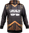 TOP TEN MMA Hoodie “BRAVE” blackgold Black - Gold XL at Bytomic Trade and Wholesale