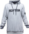 TOP TEN Hoodie “Fight Club” grey Gray XS at Bytomic Trade and Wholesale